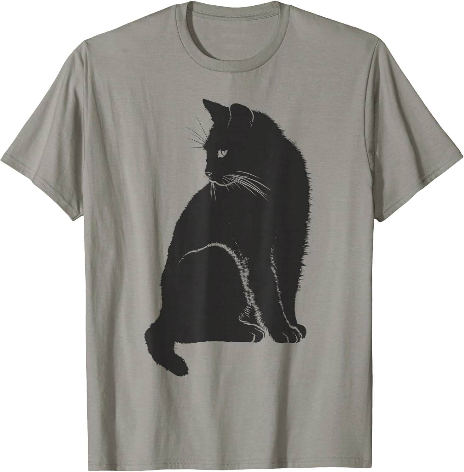 Minimal Kitty Cute Cat Feline Art Kitten Lover