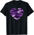 Camouflage Purple Lavender Camo Aesthetic T-Shirt