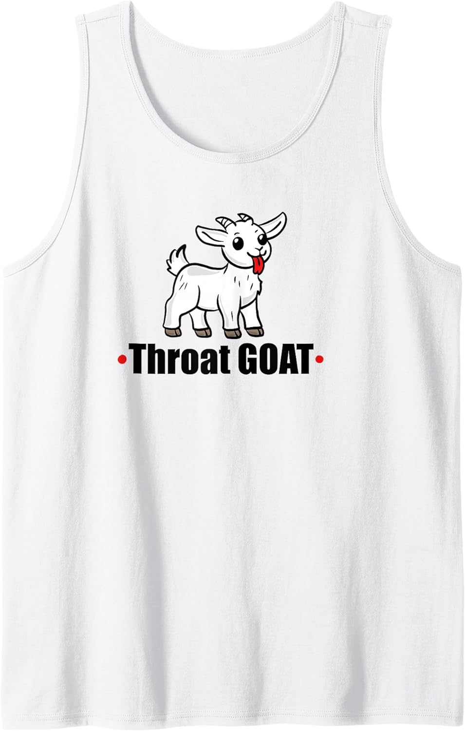 Throat Goat Costume Humorous Slogan Merch.
