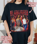 90s Vintage Custom Photo Tshirt, Bootleg Rap Custom Tee