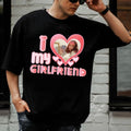 I Love My Girlfriend Shirt Custom Picture Shirt, Personalised I Heart My Girlfriend Shirt