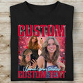 Personalized Shirt for Valentine's,I Love My Girlfriend Custom Photo Shirt