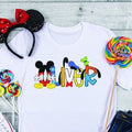 Personalized Vacation Character Name Shirt -Custom Girl Tee- Name Kids Shirt