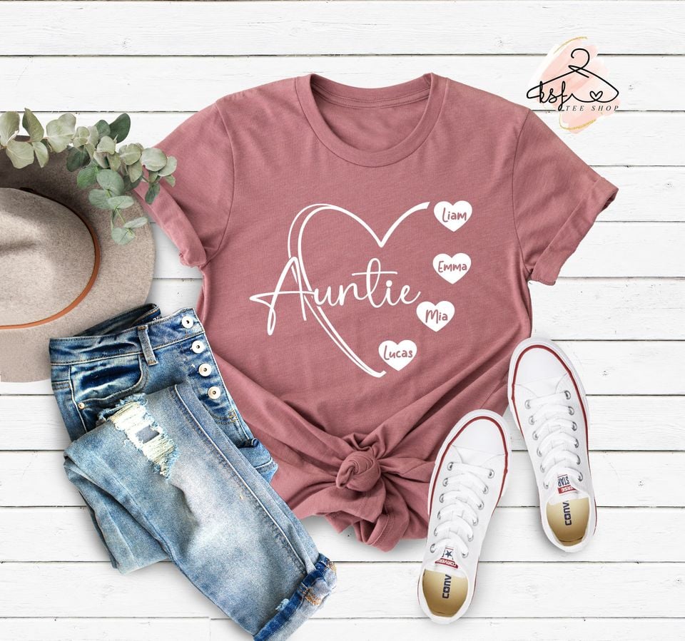 Custom Auntie T-Shirt