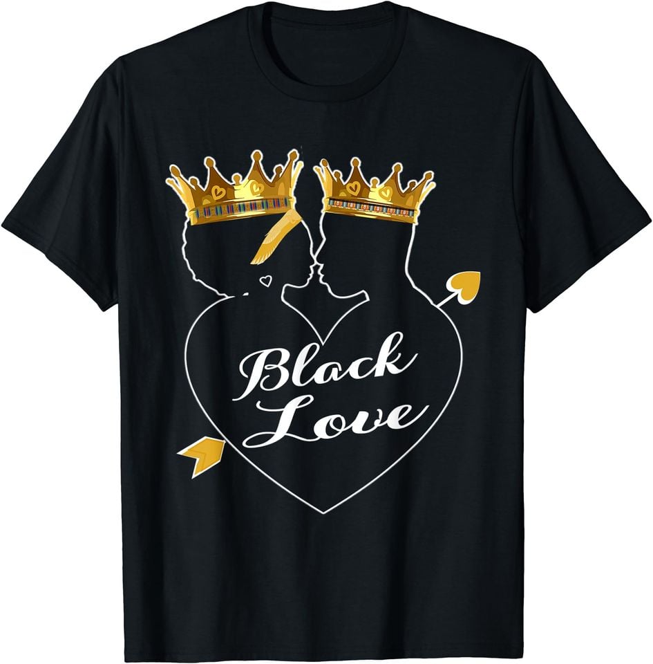 Black Love Couple T-shirt