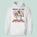 Custom Photo Annoying Each Other Since Year Still Going Strong Couple Unisex T-Shirt