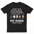 I'm Just My Dogs Snack  - Gift For Dog Lovers - Personalized Unisex T-Shirt