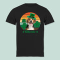 St Patrick Retro Personalized T-Shirt For Dog Cat Lovers