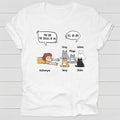 You Are The Boss Of Me, Personalized T-Shirt, Custom Gifts For Cat Lovers
