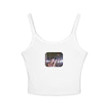 Paris Hilton Smoking Weed y2k Vintage-Inspired Women's Spaghetti Strap Tank Top