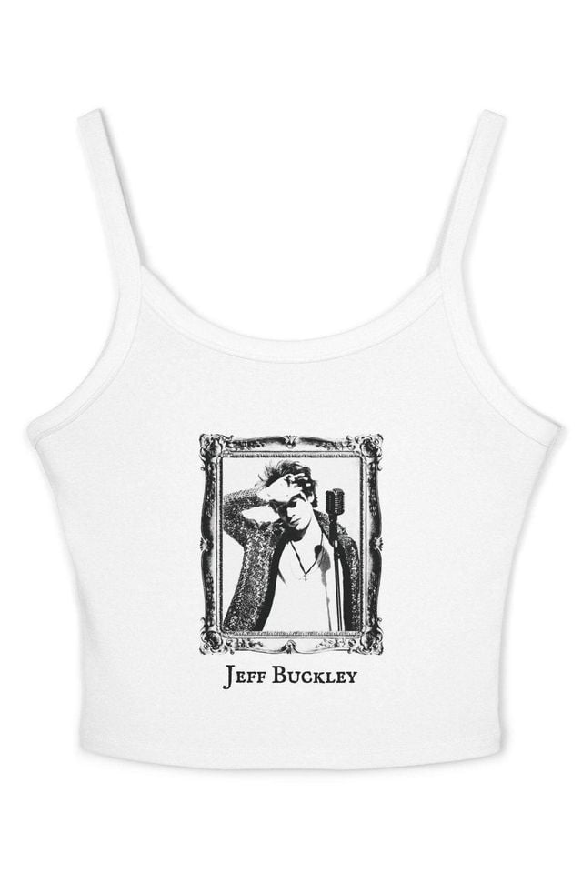 Jeff Buckley Vintage Frame Women's Spaghetti Strap Tank Top