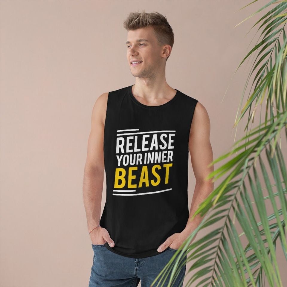 Release Your Inner Beast Unisex Barnard Tank