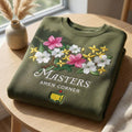 Embroidered Masters Amen Corner Floral Sweatshirt, Golf Tournament Apparel