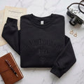 EMBROIDERED In My Doctorate Era Sweatshirt, Custom Dr Name Sleeve Sweatshirt, PhD Graduation Gift, Doctoral Student Gift, Grad School Hoodie