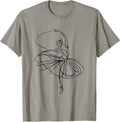 Ballet Dancer Dancing Ballerina Minimalist Dance Women Girls T-Shirt