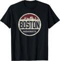 Retro Vintage Boston Massachusetts Shirts