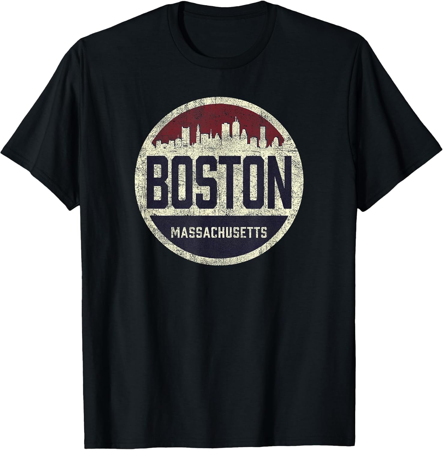 Retro Vintage Boston Massachusetts Shirts