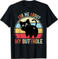 Black Cat T-Shirt - Unisex, Adult, Cat Lovers, Small, Crew Neck, Short Sleeve