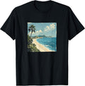 Mediterranean Coastline Vintage Landscape Merch