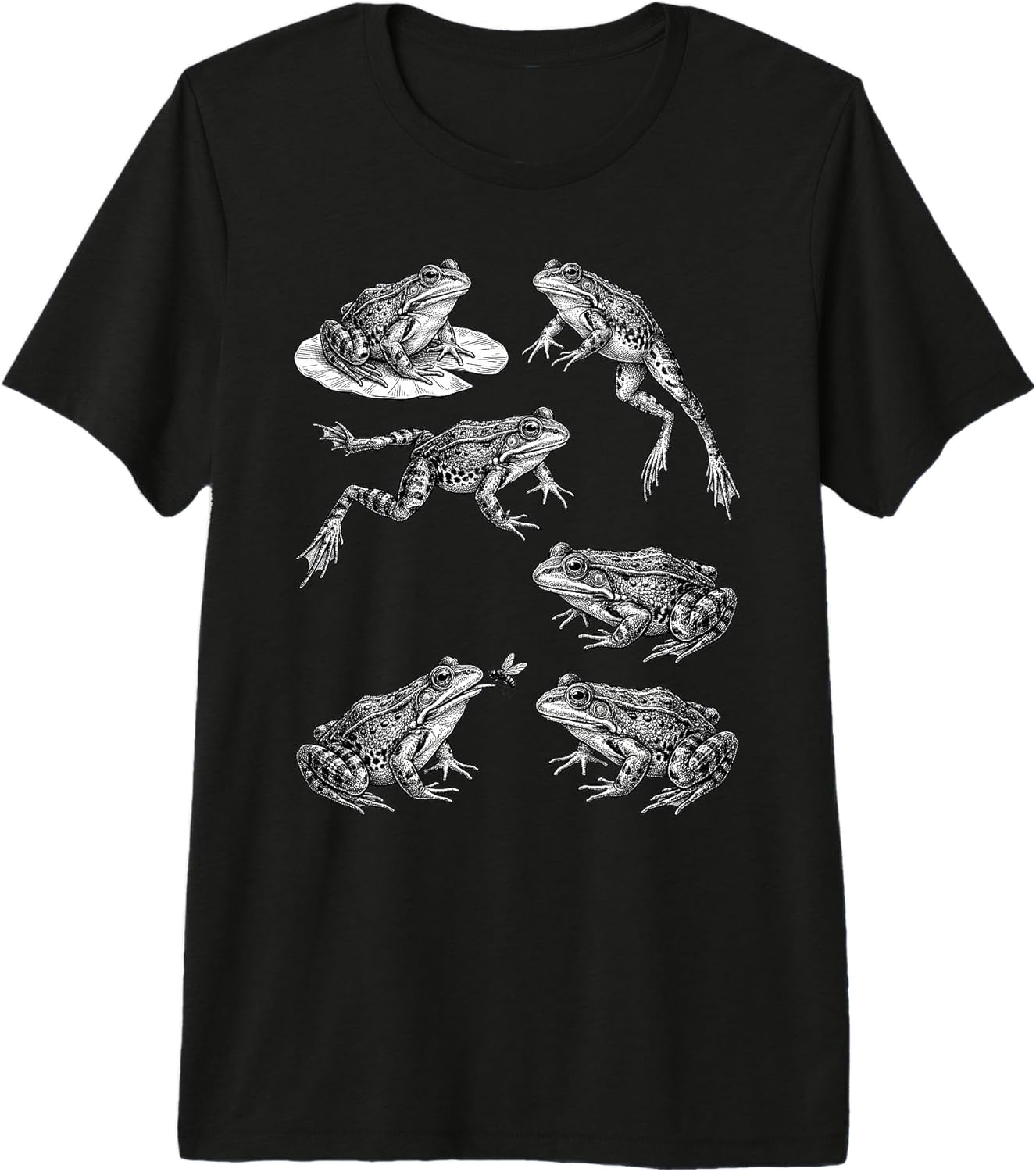 Vintage Frog Wildlife Design