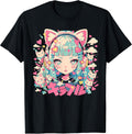 Anime Waifu Cute Anime manga Cat Girl Sweet Retro
