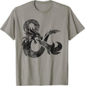 Distressed Ampersand Logo T-Shirt Small
