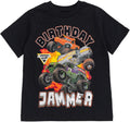 Birthday T-Shirt Toddler to Big Kid Grave Digger El Toro Loco Maximum Destruction