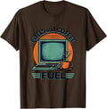 Pixels and Coffee Fuel Graphic Designer Design T-Shirt