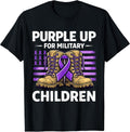 Purple Up for Military Kids Month of The Military Child T-Shirt
