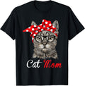 Funny Cat Mom TShirts for Women & Vegan Tees