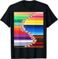 Colored Pencil Art T-Shirt T-Shirt