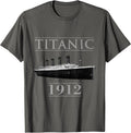 Titanic Tees Youth Voyage Famous RMS Titanic 1912 Shirt T-Shirt