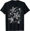 Y2k Grunge Stars 2000s Cyber Vintage Graphic T-Shirt
