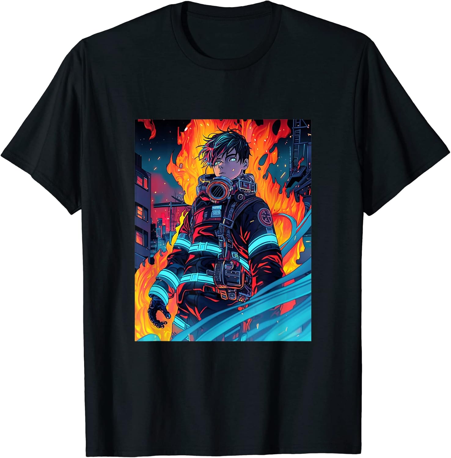 Anime Lover Fire Firefighting Aesthetic