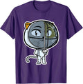 Cute Kawaii Cat Fencing Fencer Cat Lovers T-Shirt for Men Women Girls Kids