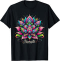 Namaste Lotus Vibrant Spiritual Design