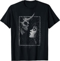 Horror Creepy Demon Monster Anime Manga Alt Scary Goth Girl T-Shirt
