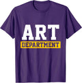 Boys Girls Teachers Students Art Department T-Shirt
