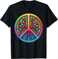 Hippie Tree Lovers Peace T-Shirt