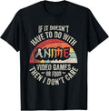 Vintage Anime Video Game Food Shirt Video Games Food Anime T-Shirt