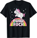 Funny Ironic Cool Unicorn Punk Rock Music Tee Festival Shirt T-Shirt