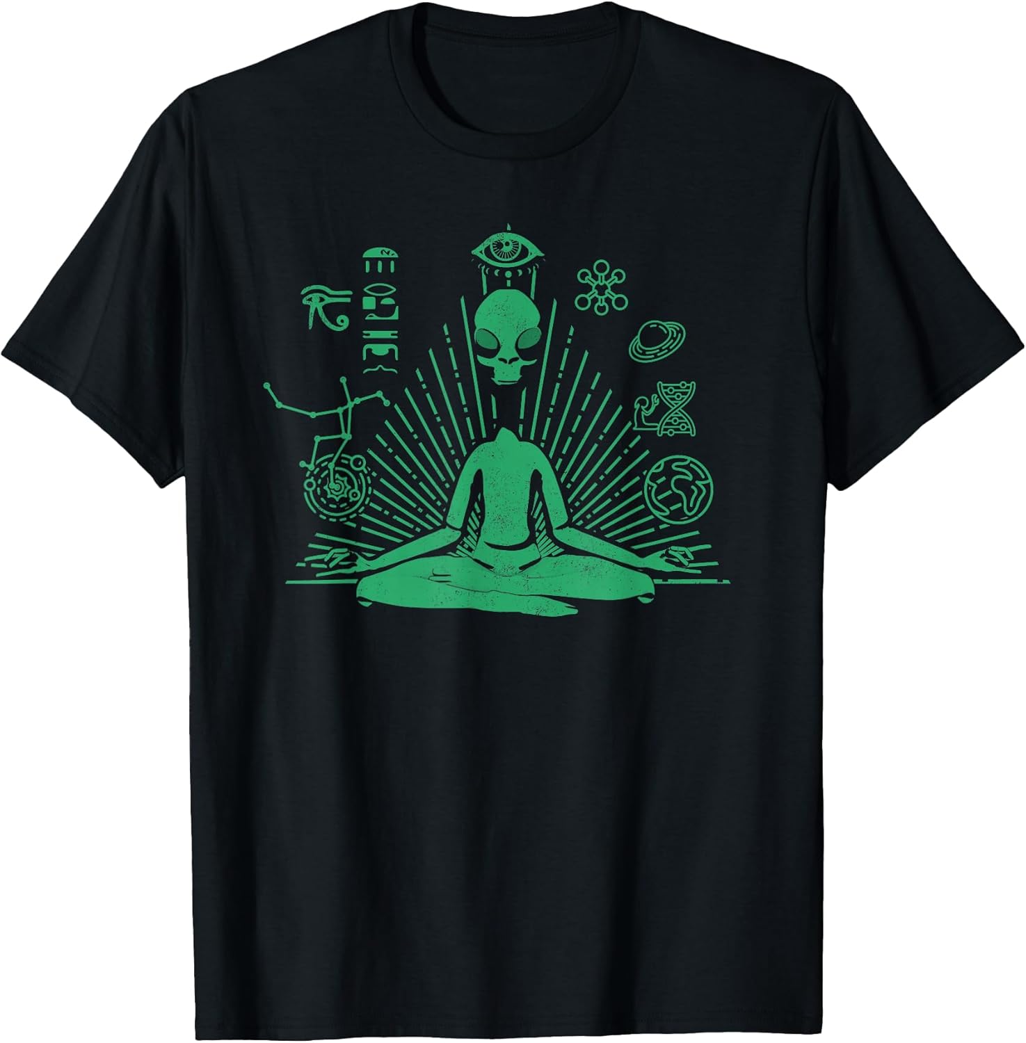 Green Alien Cryptid Clothes.