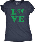 Womens Earth Day T Shirt Funny Awesome Environmental Nature Recycling Tee for Ladies