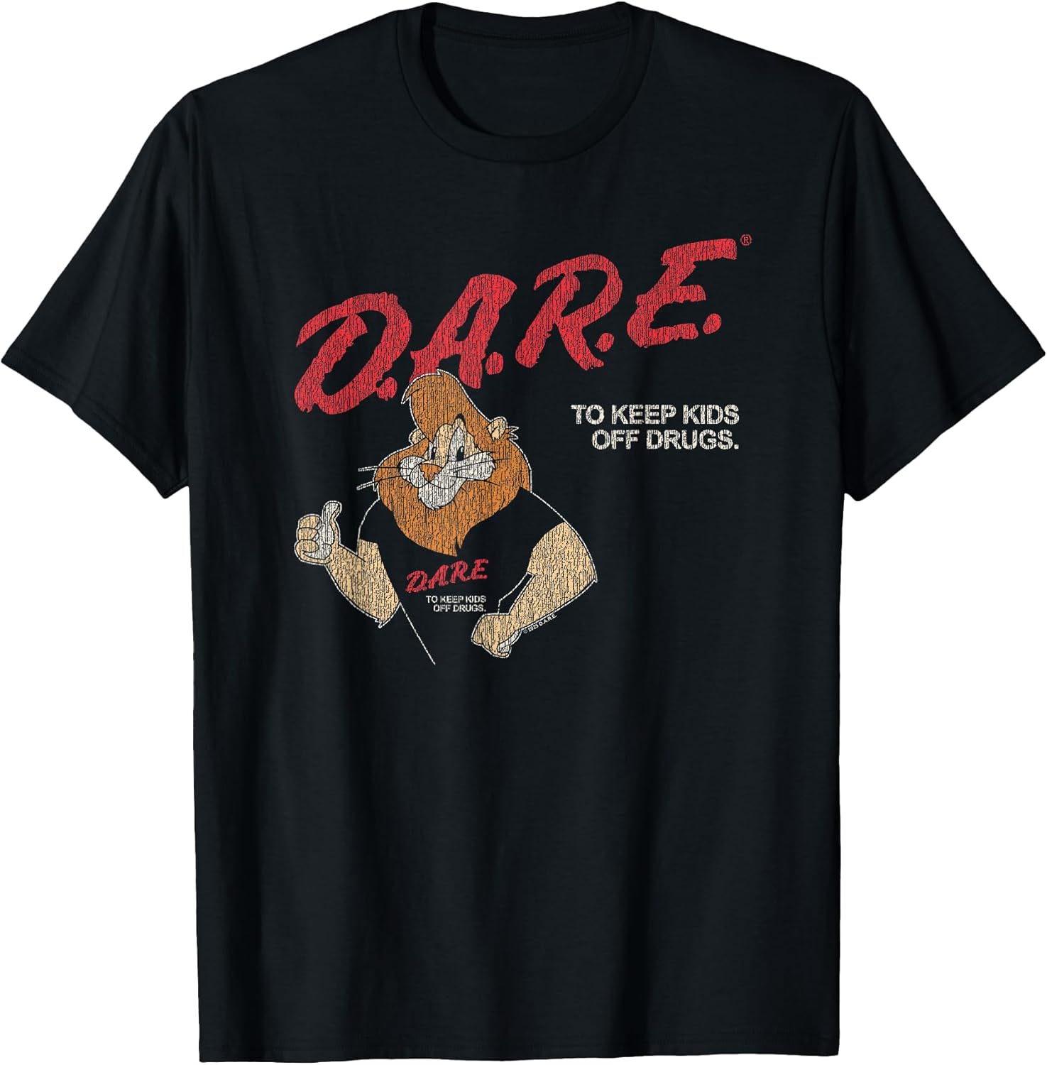 Program Keep Kids Off Drugs Daren The Lion PSA T-Shirt