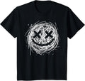 Kids Alternative Grunge Face. Boys or Girls Emo Goth Punk T-Shirt