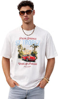 Mens Graphic T-Shirts Cotton Loose Fit Summer Crew Neck Short Sleeve Tee (S-XXL)