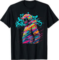 Vibrant Urban Street Art Graffiti Style Design T-Shirt