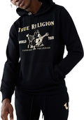 Men's Metallic Buddha Logo Hoodie – Graphic Hoodies for Men | Pullover Sweatshirt | Streetwear Hoodie