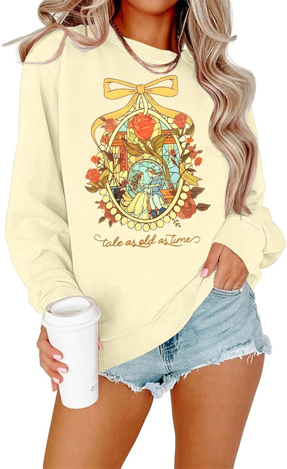 Magical Kingdom Sweatshirt for Women Magic Shirt Family Vacation Sweater Cute Castle Graphic Long Sleeve Pullover Tops