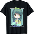 Manga Anime Boba Tea Frog Girl